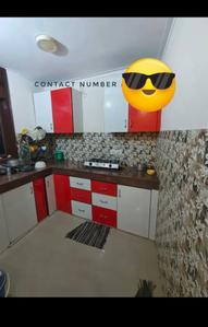 Kitchen Image of 950 Sq.ft 2 BHK Builder Floor for rent in Khirki Extension New Delhi for Rs. 32000