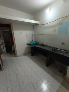 Kitchen Image of 590 Sq.ft 1 BHK Apartment / Flat for rent in Madhuraaj Gangeshwar, Kharghar Navi Mumbai for Rs. 25000