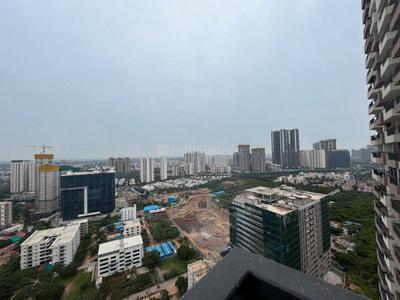 Balcony Image of 2210 Sq.ft 3 BHK Apartment / Flat for rent in Spectra, Financial District Hyderabad for Rs. 80000