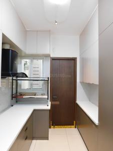 Kitchen Image of 1800 Sq.ft 3 BHK Apartment / Flat for rent in Sri Aditya Athena, Manikonda Hyderabad for Rs. 72000