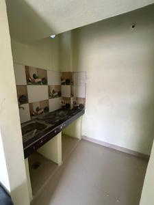 Kitchen Image of 750 Sq.ft 1 BHK Apartment / Flat for rent in Sahiti Siri Signature, Madhapur Hyderabad for Rs. 25000