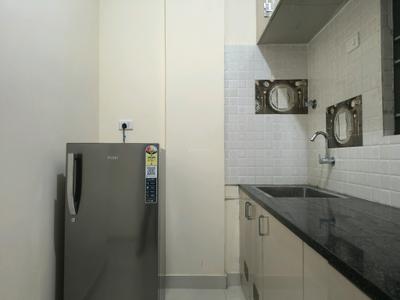 Kitchen Image of 550 Sq.ft 1 BHK Builder Floor for rent in Whitefield Bengaluru for Rs. 22000
