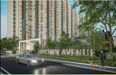 Image of 1075 Sq.ft 2 BHK Apartment / Flat for sale in Uptown Avenue, Punawale, Pune for Rs. 9000000