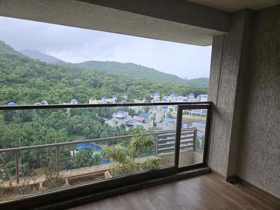 Balcony Image of 1450 Sq.ft 3 BHK Apartment / Flat for sale in T Bhimjyani Neelkanth Woods Olivia, Thane West Thane for Rs. 37500000