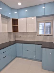 Kitchen Image of 1700 Sq.ft 3 BHK Apartment / Flat for rent in Goldstone Jewel Park, Puppalaguda Hyderabad for Rs. 50000