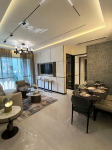 Living Room Image of 840 Sq.ft 2 BHK Apartment / Flat for sale in The Address By GS Wadala, Sion Mumbai for Rs. 23600000