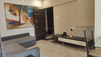Living Room Image of 650 Sq.ft 1 BHK Apartment / Flat for rent in Lower Parel Mumbai for Rs. 60000