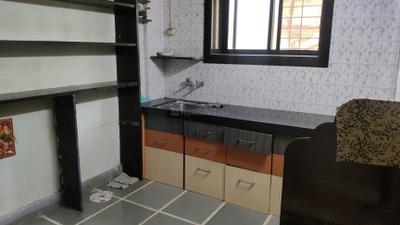Kitchen Image of 615 Sq.ft 1 BHK Apartment / Flat for rent in Pimple Gurav Pune for Rs. 17000