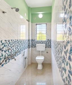 Bathroom Image of 1200 Sq.ft 2 BHK Apartment / Flat for sale in Zoo Tiniali Guwahati for Rs. 6900000