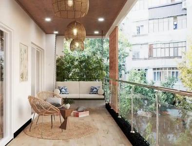 Balcony Image of 2000 Sq.ft 3 BHK Apartment / Flat for sale in Banaswadi Bengaluru for Rs. 32500000