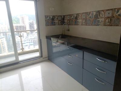 Kitchen Image of 750 Sq.ft 1 BHK Apartment / Flat for sale in Kharghar Navi Mumbai for Rs. 6800000