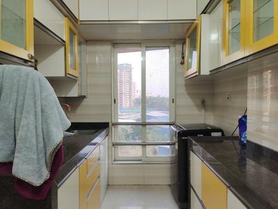 Kitchen Image of 550 Sq.ft 1 BHK Apartment / Flat for sale in Gurukrupa Marina Enclave, Malad West Mumbai for Rs. 11500000