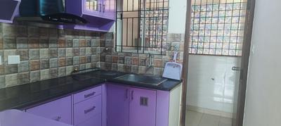 Kitchen Image of 600 Sq.ft 1 BHK Builder Floor for rent in Munnekollal Bengaluru for Rs. 20000