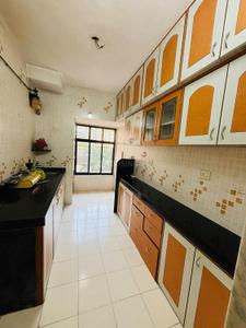 Kitchen Image of 585 Sq.ft 1 BHK Apartment / Flat for sale in Mulund West Mumbai for Rs. 11500000
