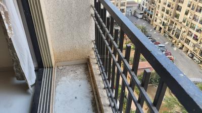 Balcony Image of 935 Sq.ft 2 BHK Apartment / Flat for sale in Agarwal Paramount, Virar West Virar for Rs. 6000000