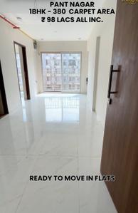 Hall Image of 395 Sq.ft 1 BHK Apartment / Flat for sale in HS Samarpan, Ghatkopar East Mumbai for Rs. 10000000