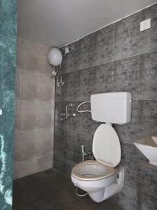 Common Bathroom Image of 600 Sq.ft 1 BHK Apartment / Flat for sale in Sai Om Sai Heights II, Nalasopara West Nala Sopara for Rs. 3500000