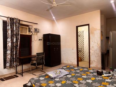 Bedroom Image of 1000 Sq.ft 1 RK Builder Floor for rent in Sector 17 Faridabad for Rs. 17000