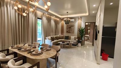Hall Image of 1950 Sq.ft 3 BHK Apartment / Flat for sale in Harkrish Global Riverfront Phase 1, Mundhwa Pune for Rs. 26000000