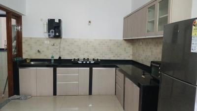 Kitchen Image of 1000 Sq.ft 2 BHK Apartment / Flat for rent in Dukle Heaven Block Iv, Panjim Goa for Rs. 45000