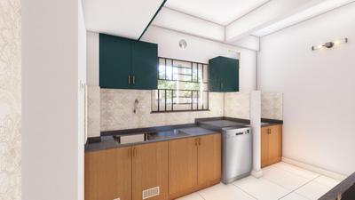 Kitchen Image of 1652 Sq.ft 3.5 BHK Apartment / Flat for rent in Ramaniyam Sankaram, Raja Annamalai Puram Chennai for Rs. 90000