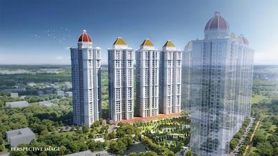 Image of 1530 Sq.ft 2.5 BHK Apartment / Flat for sale in Shalimar One World Marbella, Gomti Nagar Extension, Lucknow for Rs. 15000000