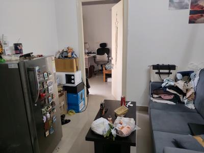 Living Room Image of 600 Sq.ft 1 BHK Apartment / Flat for rent in New Tippasandra Bengaluru for Rs. 32000