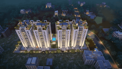 Image of 831 Sq.ft 2 BHK Apartment / Flat for sale in Konnagar, Hooghly for Rs. 4790000