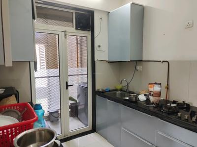 Kitchen Image of 1200 Sq.ft 3 BHK Apartment / Flat for rent in Runwal Elegante, Andheri West Mumbai for Rs. 180000