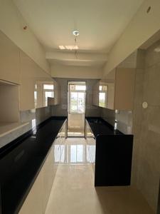 Kitchen Image of 1200 Sq.ft 3 BHK Apartment / Flat for rent in Lashkaria Indrasukh, Andheri West Mumbai for Rs. 225000