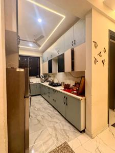 Kitchen Image of 1750 Sq.ft 3 BHK Builder Floor for rent in Sector 122 Noida for Rs. 40000