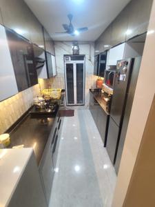 Kitchen Image of 800 Sq.ft 2 BHK Apartment / Flat for rent in Dynamix Divum, Malad East Mumbai for Rs. 70000