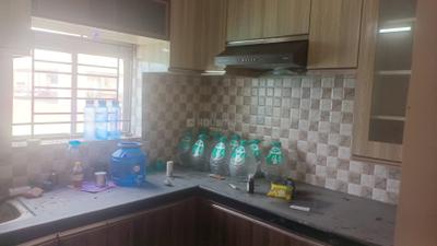 Kitchen Image of 1267 Sq.ft 3 BHK Apartment / Flat for sale in The Banyan Tree Garden, Rajarhat Kolkata for Rs. 7700000