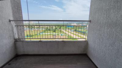 Balcony Image of 850 Sq.ft 2 BHK Apartment / Flat for sale in JP North Barcelona Wing D, Mira Road East Mira Bhayandar for Rs. 12800000