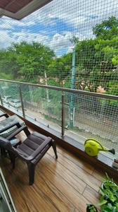 Balcony Image of 1060 Sq.ft 2 BHK Apartment / Flat for rent in Cox Town Bengaluru for Rs. 45000