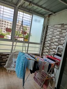 Balcony Image of 750 Sq.ft 1 BHK Apartment / Flat for rent in Vaishnavi Sahil Heights, Pimple Nilakh Pune for Rs. 25000