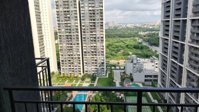 Balcony Image of 1545 Sq.ft 3 BHK Apartment / Flat for sale in Godrej Woods, Sector 43 Noida for Rs. 33000000