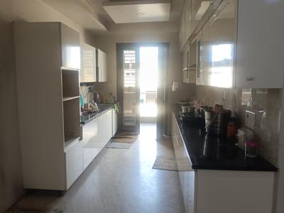 Kitchen Image of 1800 Sq.ft 3 BHK Builder Floor for rent in Sector 46 Gurgaon for Rs. 60000