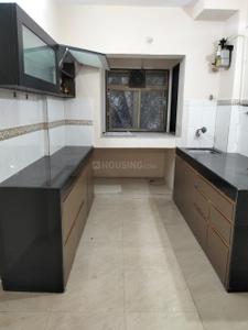 Kitchen Image of 550 Sq.ft 1 BHK Apartment / Flat for rent in RNA Regency Park, Kandivali West Mumbai for Rs. 36000