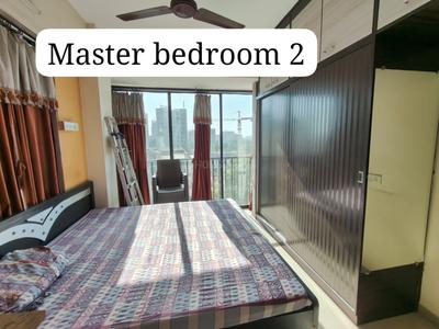 Bedroom Image of 1900 Sq.ft 3 BHK Apartment / Flat for rent in Pramukh Signature, Bhaijipura Gandhinagar for Rs. 30000