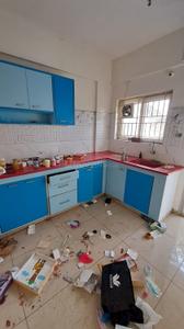 Kitchen Image of 850 Sq.ft 1 BHK Apartment / Flat for rent in C V Raman Nagar Bengaluru for Rs. 30000