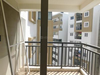 Balcony Image of 1910 Sq.ft 3 BHK Apartment / Flat for sale in SMR Vinay Harmony County, Bandlaguda Jagir Hyderabad for Rs. 14000000