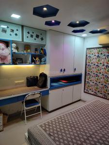 Kitchen Image of 1630 Sq.ft 3 BHK Apartment / Flat for sale in Happy Home Nakshatra Embassy, Palanpur Surat for Rs. 6790000