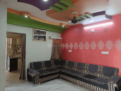 Living Room Image of 405 Sq.ft 1 BHK Apartment / Flat for sale in Pethapur Gandhinagar for Rs. 2600000