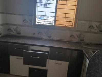Kitchen Image of 1200 Sq.ft 3 BHK Apartment / Flat for sale in Radhika Shanti Green, Mirjapur Indore for Rs. 4200000