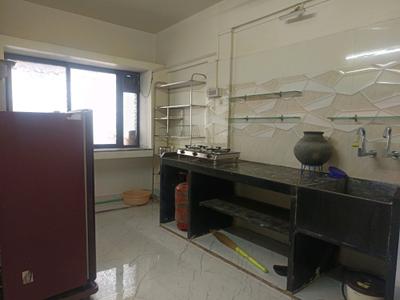 Kitchen Image of 750 Sq.ft 1 BHK Apartment / Flat for rent in Torun Kamdhenu Estate CHS, Hadapsar Pune for Rs. 28000