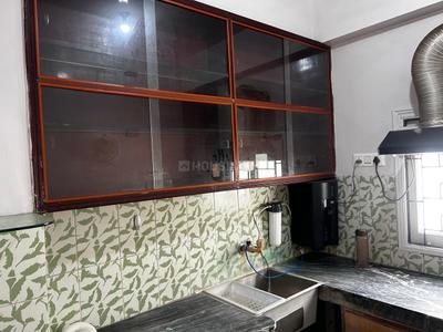 Kitchen Image of 960 Sq.ft 2 BHK Apartment / Flat for rent in Merujeen Housing Complex, Narendrapur Kolkata for Rs. 20000