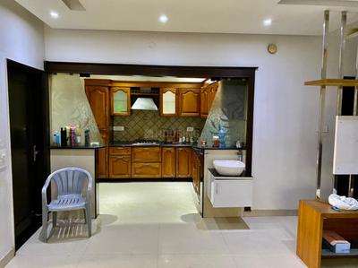 Kitchen Image of 1050 Sq.ft 2 BHK Builder Floor for rent in Tagore Garden Extension New Delhi for Rs. 32000