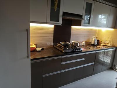 Kitchen Image of 2184 Sq.ft 3.5 BHK Independent House for rent in Paramount Golfforeste Villas, Surajpur Greater Noida for Rs. 35000
