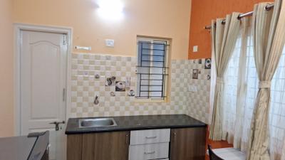 Kitchen Image of 700 Sq.ft 1 BHK Builder Floor for rent in Hulimavu Bengaluru for Rs. 19000